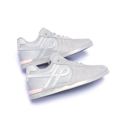 Tênis Ueno Cinza Cristal Pink Essencial