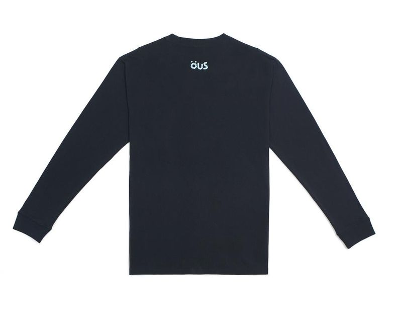 camiseta-ous-long-sleeve-ork-flower-preto-costas