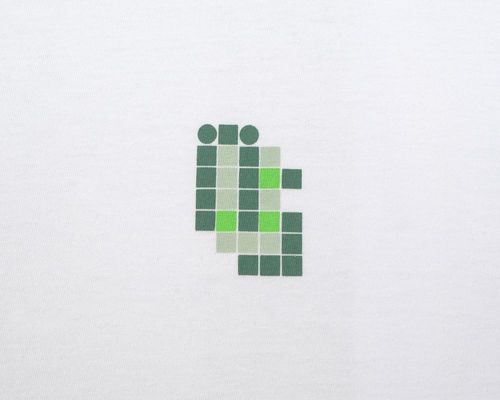 T-shirt Ladrilho Branco