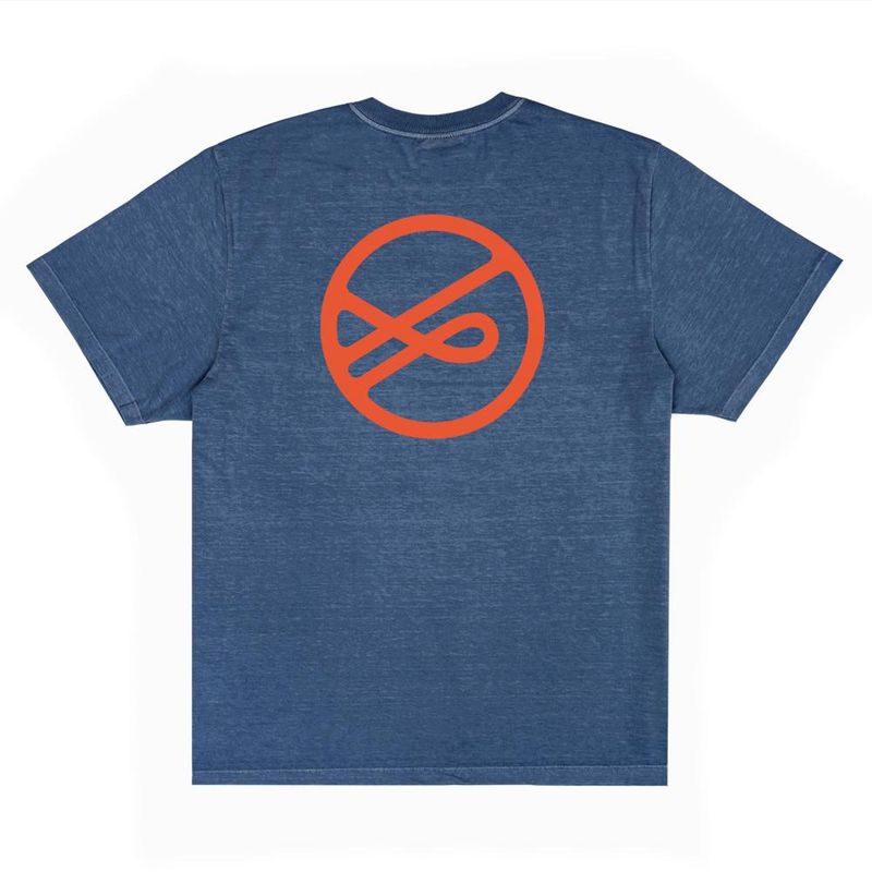 Camiseta-OUS-Baska-Azul-Stonada