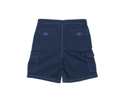 Bermuda Cargo Cargo Tradicional Azul Marinho