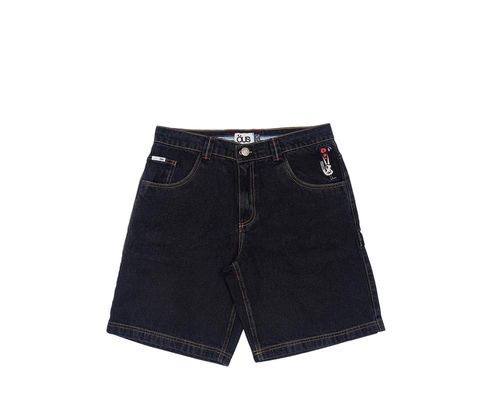 Bermuda Jeans Carpenter Preta