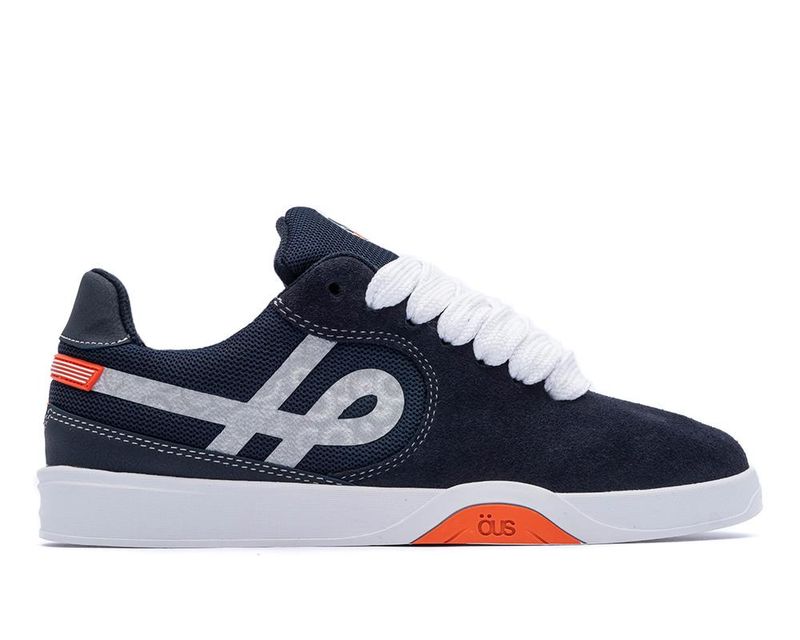 Tenis-Imigrante-Serie-X-Marinho-Laranja-Essencial