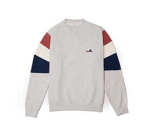 Moletom Crewneck Shoulders Mescla