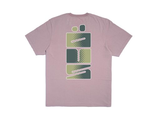 Camiseta Fade Marrom Claro
