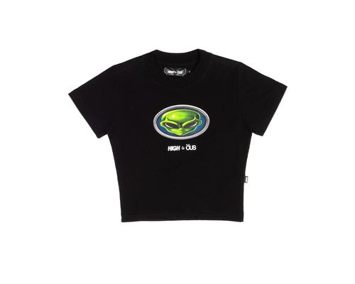 Camiseta BabyTee Preta HIGH x ÖUS