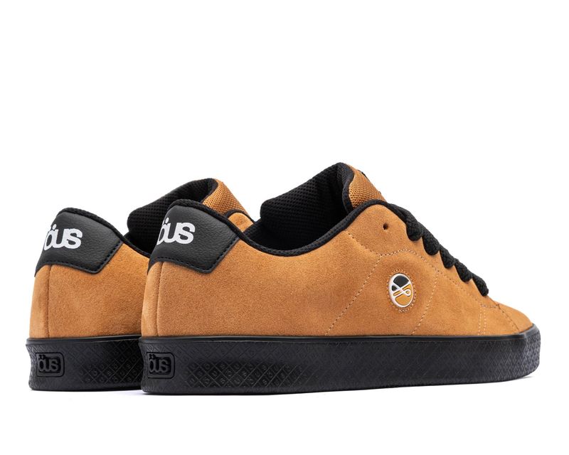 Tenis-Dots-Marrom-Branco-Preto-Essencial