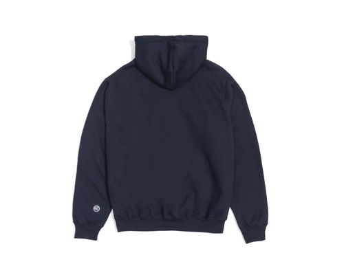 Moletom Ziper Monograma Azul Marinho