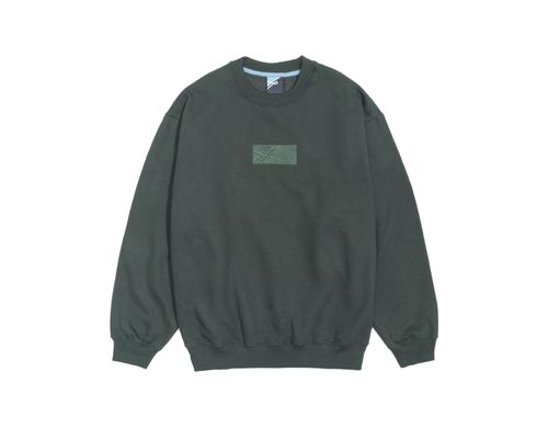 Moletom Crewneck Relevo Verde