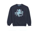 Moletom-Crewneck-Octopus-Azul-Marinho