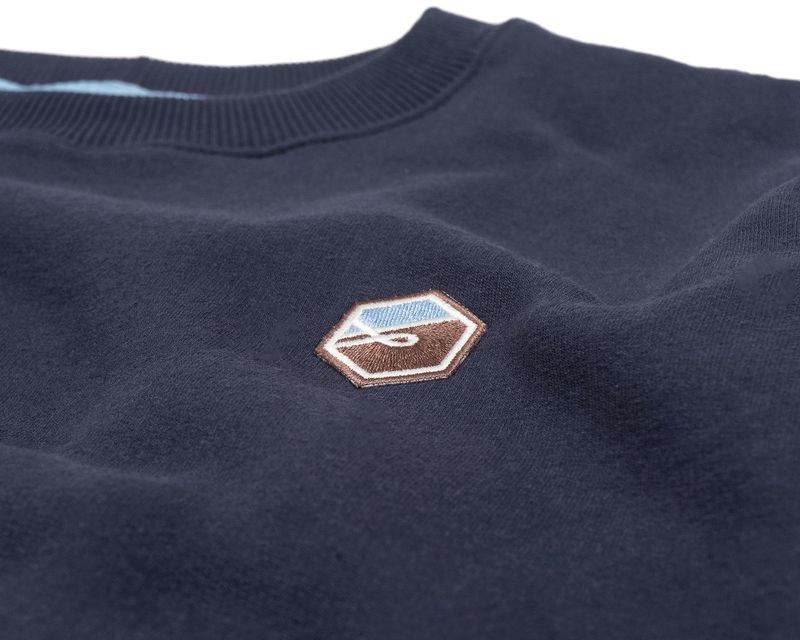 Moletom-Crewneck-Minimal-Azul-Marinho