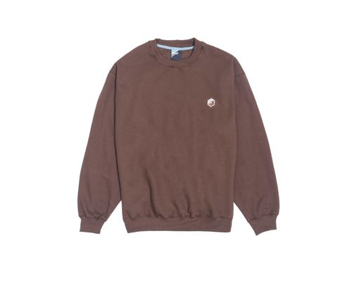 Moletom Crewneck Minimal Chocolate