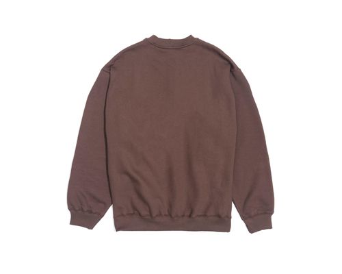 Moletom Crewneck Minimal Chocolate