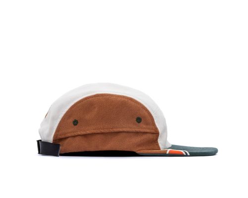 Boné 5 Panel Phibo Essencial Verde/Off/Deserto