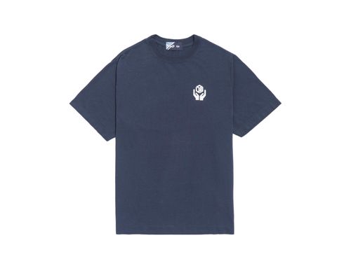 Camiseta Cubo Azul Marinho
