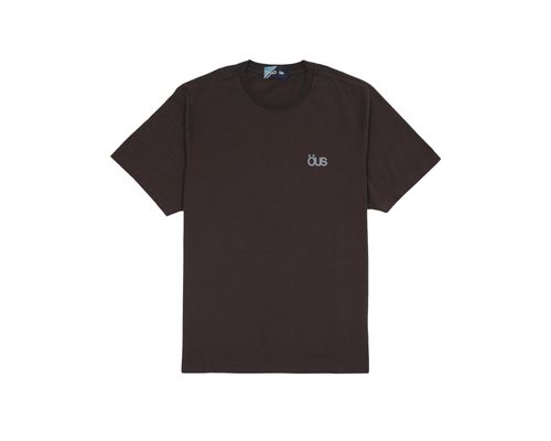 Camiseta Baska Trilhos Marrom