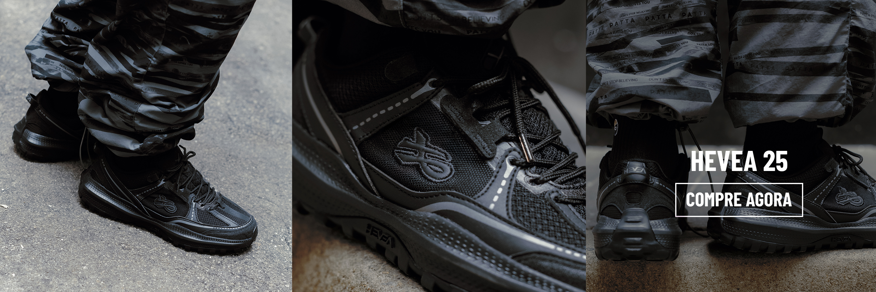 Tênis Hevea 25 Black Onyx OE